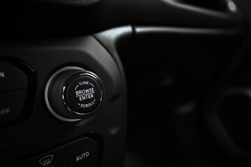 auto black dashboard buttons 