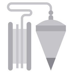Plumb Bob flat icon