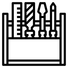 Toolbox line icon