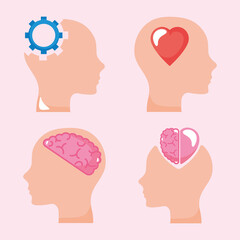 heads and mindfulness