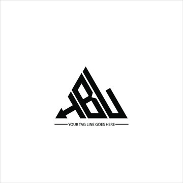 H B L letter logo abstract creative design. H B L unique design