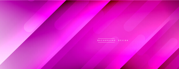 Dynamic lines abstract background. 3D shadow effects and fluid gradients. Modern overlapping forms