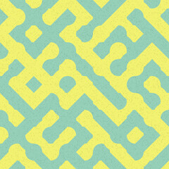 Abstract Geometric Pattern generative computational art illustration