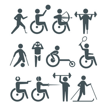 Disabled Sport" Images – Browse 208 Stock Photos, Vectors, and Video |  Adobe Stock