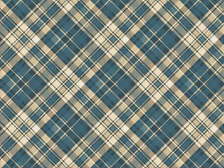 手書き風の厚塗りひし形チェック背景2くすみシック