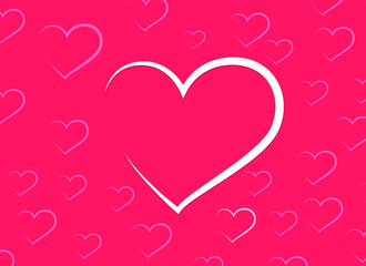 valentine hearts background