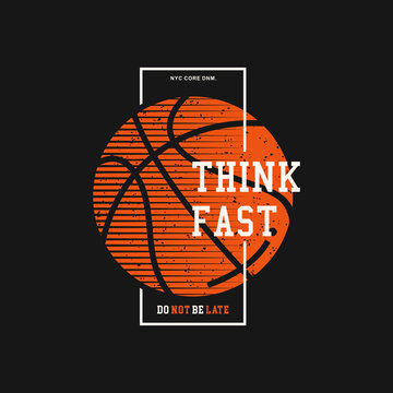 vector illustration on the theme of basketball in brooklyn. Vintage design. Sport typography, t-shirt graphics, poster, banner, flyer, print and postcard,etc.
