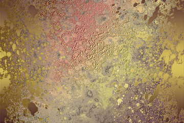 Golden Abstract  decorative paper texture  background  for  artwork  - Illustration
