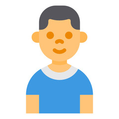 Boy flat icon