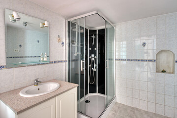 bathroom with shower