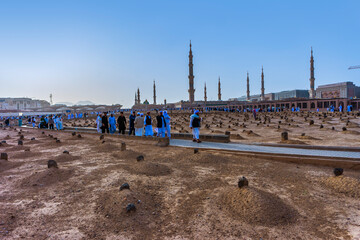 Sunshining over the Jannat al Baqi