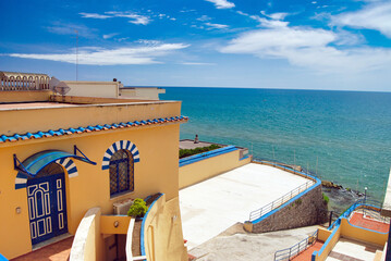 holiday home with sea view