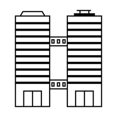 建物のシンプルなベクターアイコン