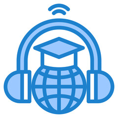 degree blue style icon