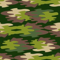 Fototapeta premium Abstract khaki pattern for cloth design. Seamless fashion wallpaper. Grunge fashion background.