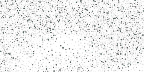 Silver shine of confetti on a white background.  Luxury festive background. Decorative element. Element of design. Vector illustration, EPS 10.