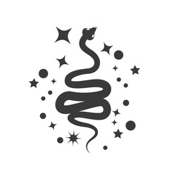 Esoteric symbols. Mystic and magic design with crystals, sun, stars, skull and moon.