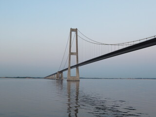 Fototapeta na wymiar Große-Belt-Brücke Dänemark