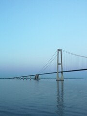 Fototapeta na wymiar Große-Belt-Brücke Dänemark