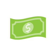 Money icon Vector Illustration. Dollar Money icon vector design concept for Payment, Finance, Currency and Trading Business. Money cash vector icon flat design for website, symbol, icon, sign, App UI