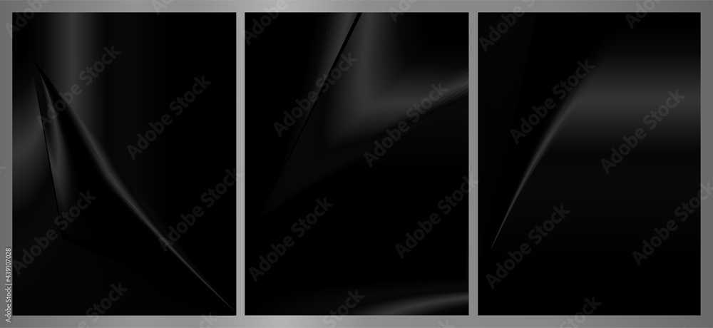 Poster modern style abstract metallic background with blend effect lines. conceptual abstract background. w