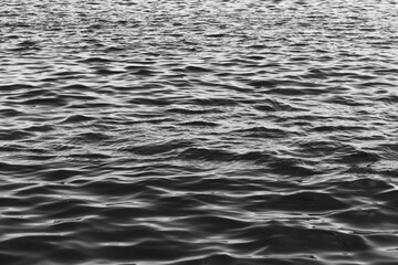 Water surface background black and white photography