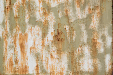 texture of an old weathered rusty Metal surface as background