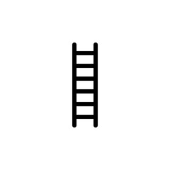 ladder icon, stair vector, stairway illustration
