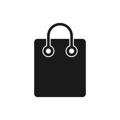 Shopping Bag icon Vector Illustration. Shopping Bag vector icon design for e-commerce, online store and marketplace. Shopping Bag icon vector for website, mobile, logo, symbol, button, sign, app