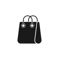 Shopping Bag icon Vector Illustration. Shopping Bag vector icon design for e-commerce, online store and marketplace. Shopping Bag icon vector for website, mobile, logo, symbol, button, sign, app