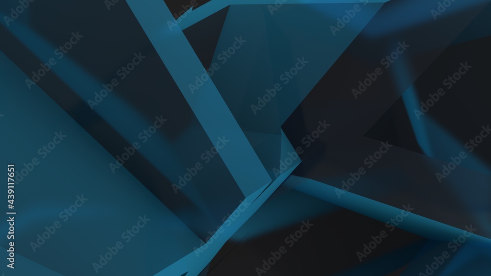 Poster abstract screensaver on the desktop in the form of polygonal planes on a gray background. geometric 