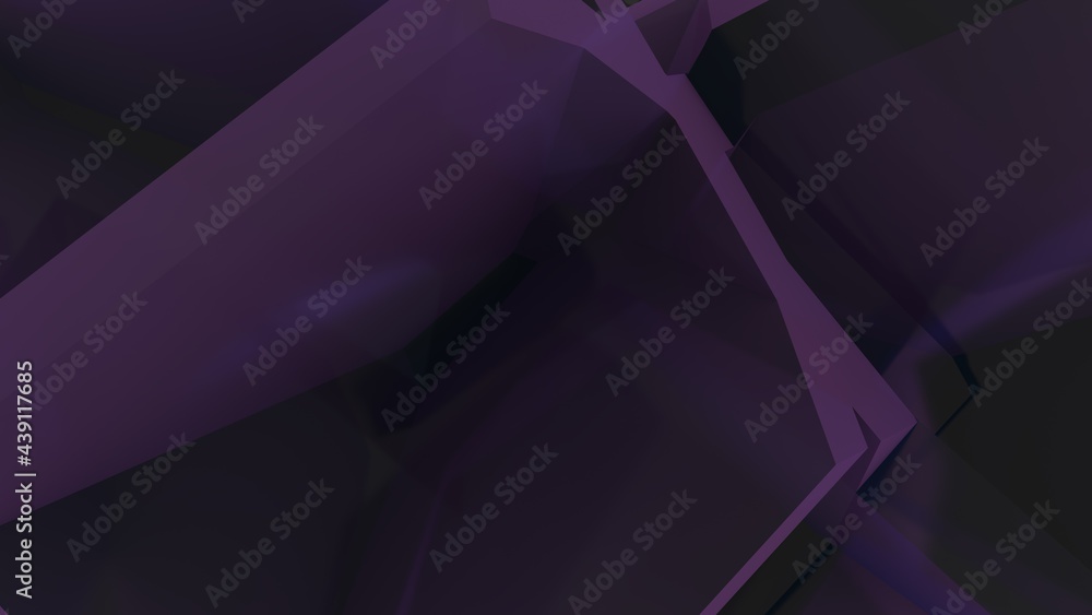 Poster abstract screensaver on the desktop in the form of polygonal planes on a gray background. geometric 