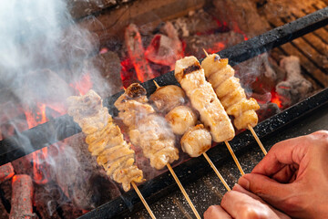 焼き鳥　炭火焼鳥