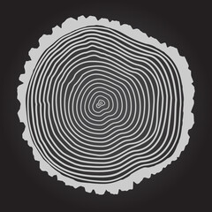 Tree Rings Background Vector Illustration Tree Rings Background Vector Illustration Tree Rings