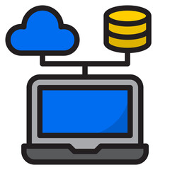 server color line style icon