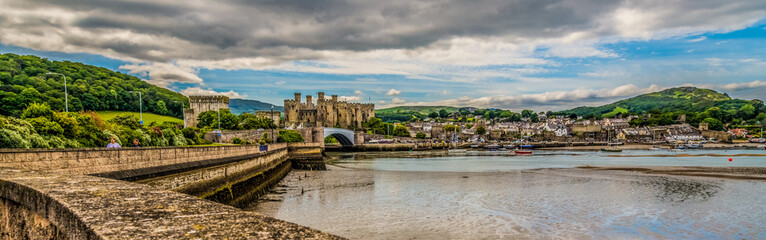 Conwy Castle, North Wales, UK