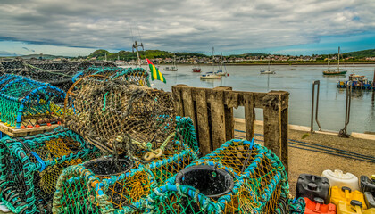 Conwy Harbour, North Wales, UK