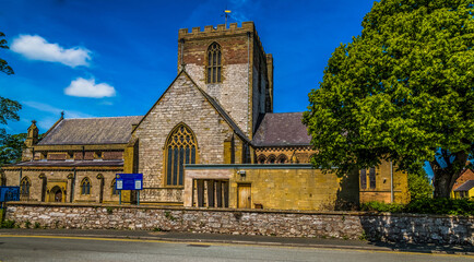 St. Asaph Cathedral, North Wales, UK