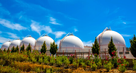 Liquefied Petroleum Gas tanks