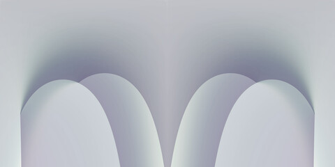 close up of white rings, abstract white background, geometric paper, wallpaper minimal, texture pattern, wall art, with geometric transparent gradient rectangles, you can use for ad, poster, template