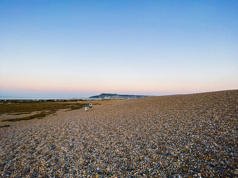 beach at sunset