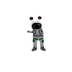 3d render of a robot on a white background,vector.