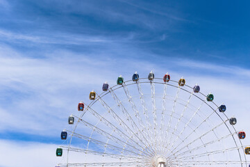 ferris wheel against sky