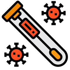 Test Tube line icon