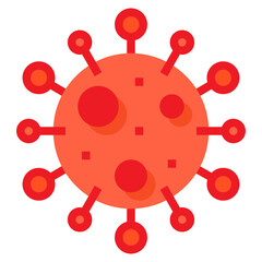 Coronavirus flat icon