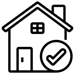 Home line icon