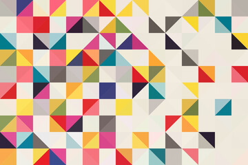 Abstract geometry  triangle  colorful background pattern.vector illustration.