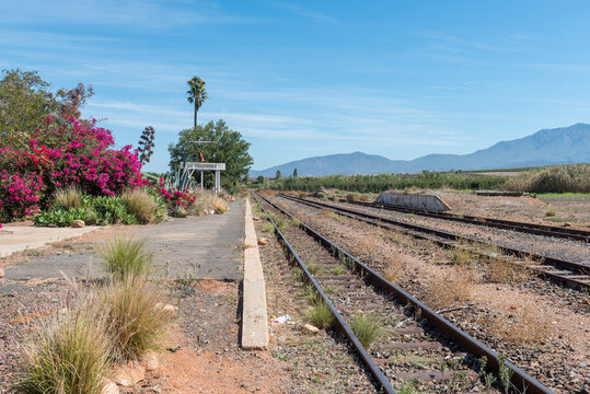 Klaas Voogdsrivier railway station near Ashton