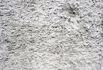 wall covered with coarse putty
