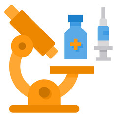 Laboratory flat icon